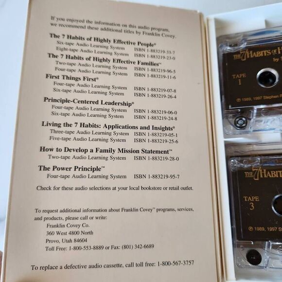 The seven habits of highly effective people powerful lessons in personal change - Picture 3 of 5